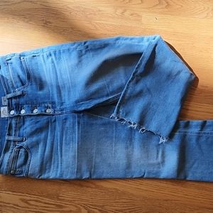 J Crew Button Fly Billie Demi Boot Crop